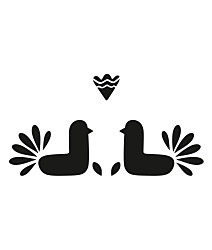 Šablóna Folk vtáčiky ST521